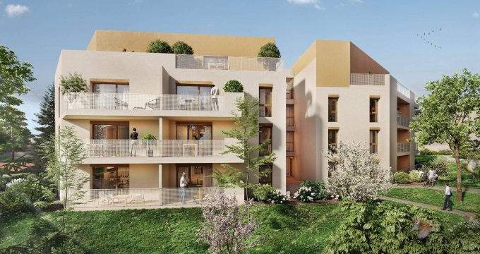 Achat / Vente appartement neuf Collonges-au-Mont-d'Or à deux pas de la Saône (69660) - Réf. 11680