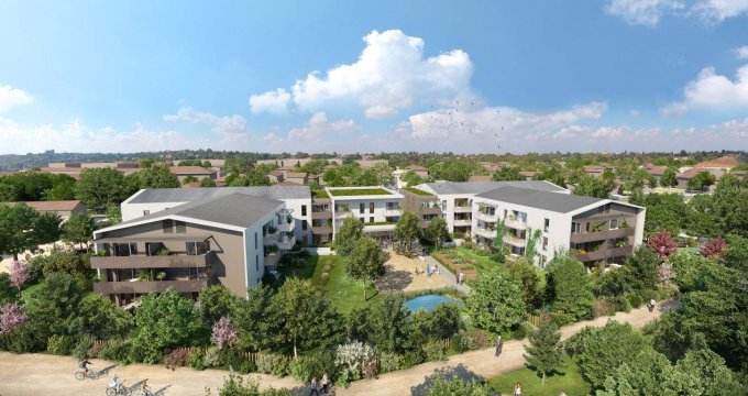 Achat / Vente appartement neuf Feyzin résidence seniors proche Parc de l'Europe (69320) - Réf. 6321