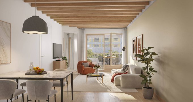Achat / Vente appartement neuf Lyon 02 quartier Confluence à moins de 300m du T1/ T2 (69002) - Réf. 12272