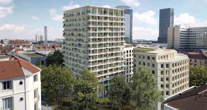 Achat / Vente appartement neuf Lyon 06 à deux pas des Halles Paul Bocuse (69006) - Réf. 8014