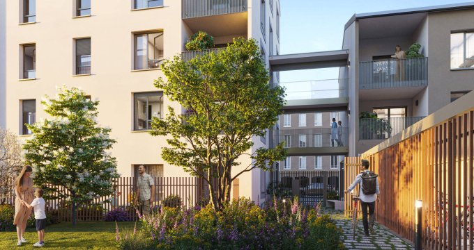Achat / Vente appartement neuf Lyon 09 à 2 min à pied du pôle d'activité Vaise-Industrie (69009) - Réf. 7294