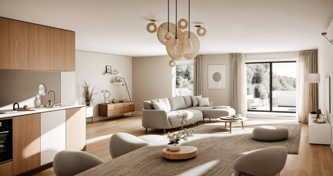 Achat / Vente appartement neuf Meyzieu quartier des Plantées proche centre (69330) - Réf. 12397