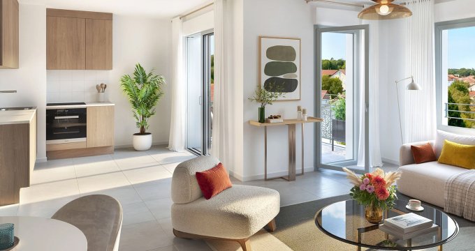 Achat / Vente appartement neuf Mions en plein coeur de ville (69780) - Réf. 13188