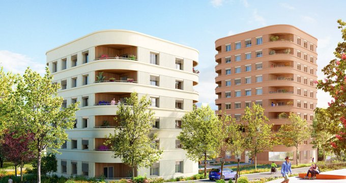 Achat / Vente appartement neuf Rillieux-la-Pape à 4 min à pied du bus C5 direction Lyon (69140) - Réf. 12144
