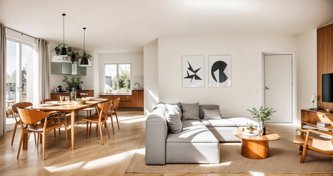 Achat / Vente appartement neuf Saint-Bonnet-de-Mure à 16 min en voiture de la gare de St-Priest (69720) - Réf. 12434