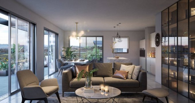 Achat / Vente appartement neuf Saint-Didier-au-Mont-d'Or résidence avec vues sur le vallon (69370) - Réf. 7224