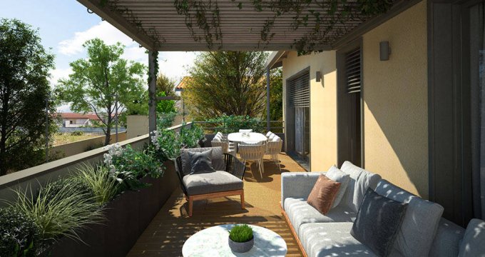 Achat / Vente appartement neuf Sathonay-Village à 30 minutes de Lyon (69580) - Réf. 12428