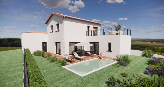 Achat / Vente appartement neuf Ternay maisons neuves à 30 min en voiture de Lyon Part-Dieu (69360) - Réf. 12439