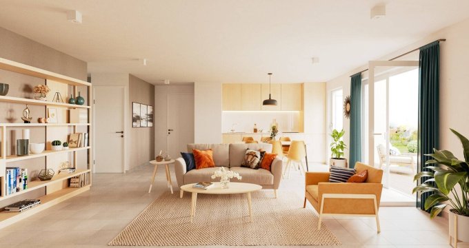 Achat / Vente appartement neuf Vaulx-en-Velin proche métro A et centre commercial (69120) - Réf. 12404