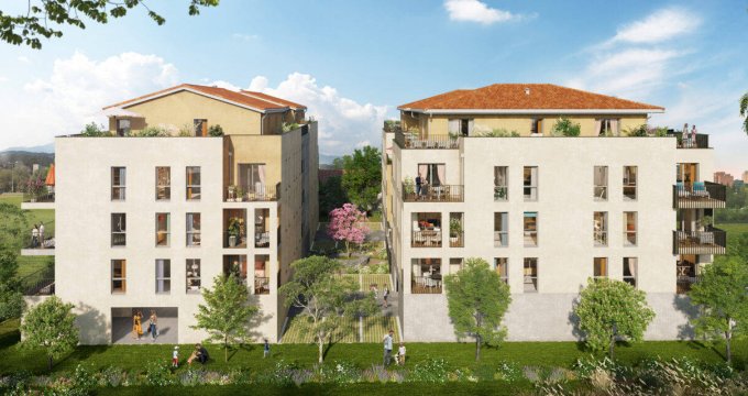 Achat / Vente appartement neuf Vaulx-en-Velin cœur quartier village (69120) - Réf. 7482