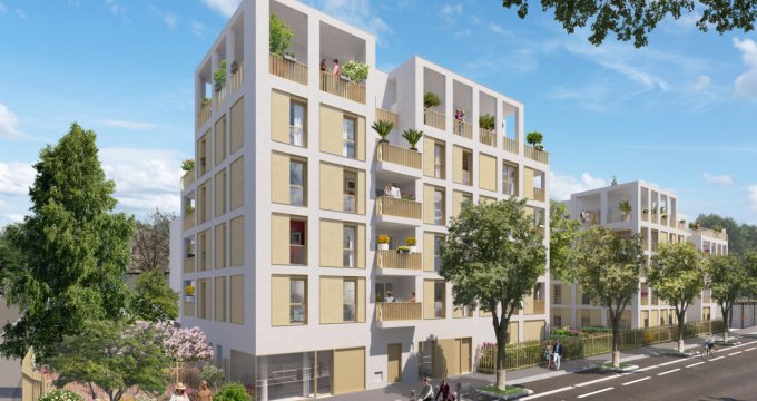 Achat / Vente appartement neuf Vénissieux proche tramway T6 et bus (69200) - Réf. 7039