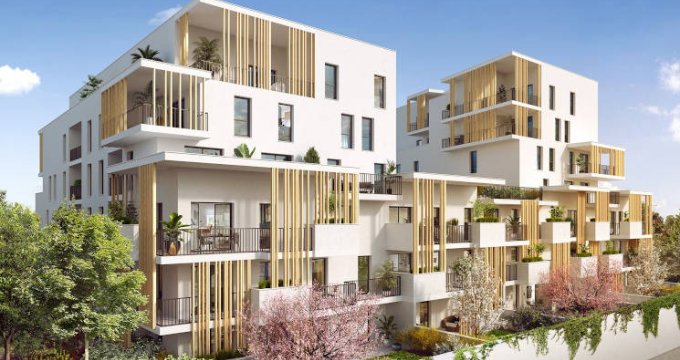 Achat / Vente appartement neuf Villeurbanne à 500 mètres du métro (69100) - Réf. 4759