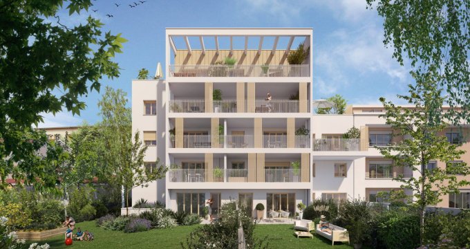 Achat / Vente appartement neuf Villeurbanne au coeur de Croix Luizet (69100) - Réf. 6776
