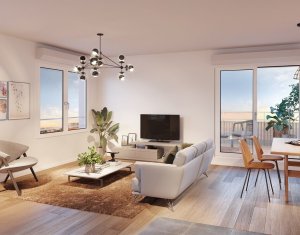 Achat / Vente appartement neuf Fontaines-sur-Saône à 20 min des portes de Lyon (69270) - Réf. 12715