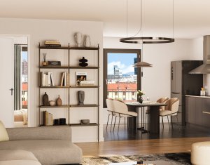Achat / Vente appartement neuf Lyon 07 à 10 min à pied du métro B et de la gare Jean Macé (69007) - Réf. 11865
