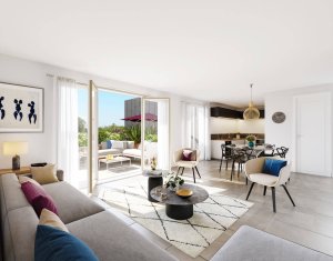Achat / Vente appartement neuf Villeurbanne à 450 mètres du métro A (69100) - Réf. 12645