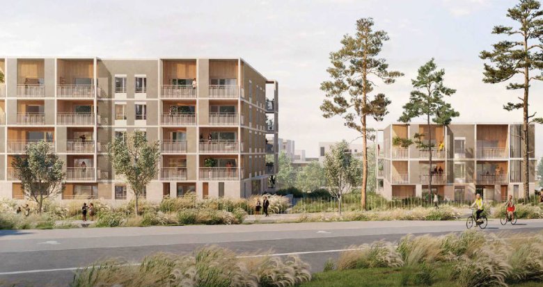 Achat / Vente appartement neuf Bron à 15 minutes de la gare Part-Dieu (69500) - Réf. 8614