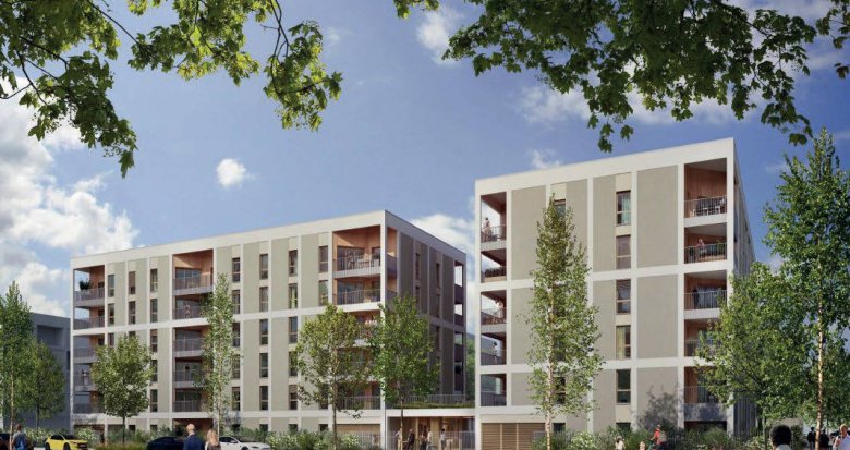 Achat / Vente appartement neuf Bron à 20 min en bus de la Part-Dieu (69500) - Réf. 12466