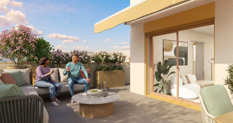 Achat / Vente appartement neuf Bron à 5 minutes à pied du parc Rosa Parks (69500) - Réf. 13226