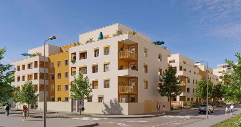 Achat / Vente appartement neuf Bron à 5 minutes à pied du parc Rosa Parks (69500) - Réf. 13226