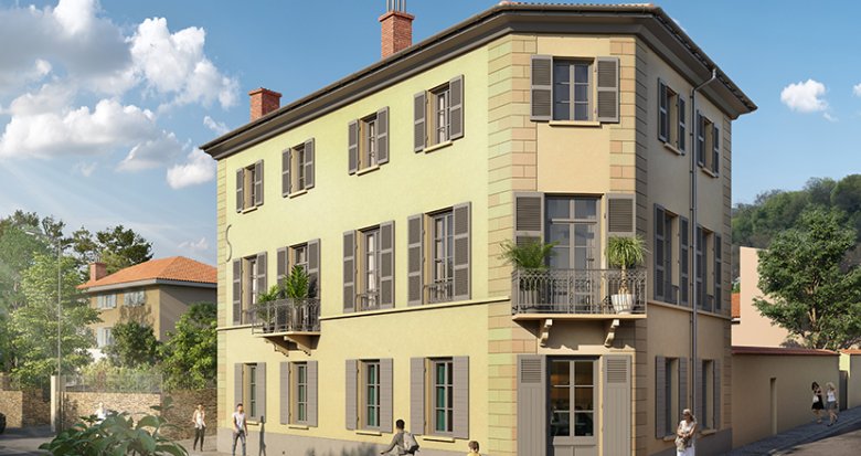 Achat / Vente appartement neuf Caluire-et-Cuire Déficit Foncier proche Île Barbe (69300) - Réf. 8560