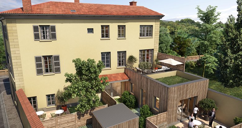Achat / Vente appartement neuf Caluire-et-Cuire Déficit Foncier proche Île Barbe (69300) - Réf. 8560