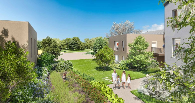 Achat / Vente appartement neuf Chassieu à 15 min de l'aéroport Saint-Exupéry (69680) - Réf. 6252