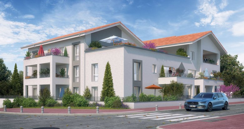 Achat / Vente appartement neuf Colombier-Saugnieu en plein centre bourg (69124) - Réf. 10912