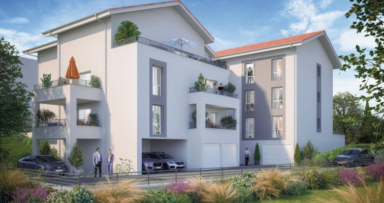Achat / Vente appartement neuf Colombier-Saugnieu en plein centre bourg (69124) - Réf. 6681