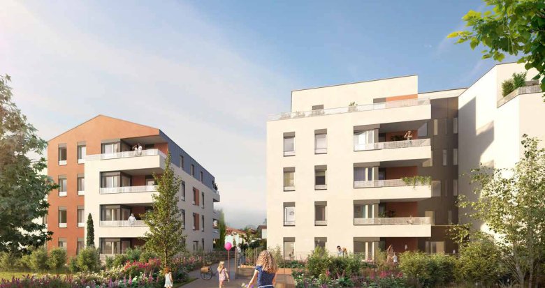 Achat / Vente appartement neuf Corbas à 20 minutes en voiture de Lyon (69960) - Réf. 9541
