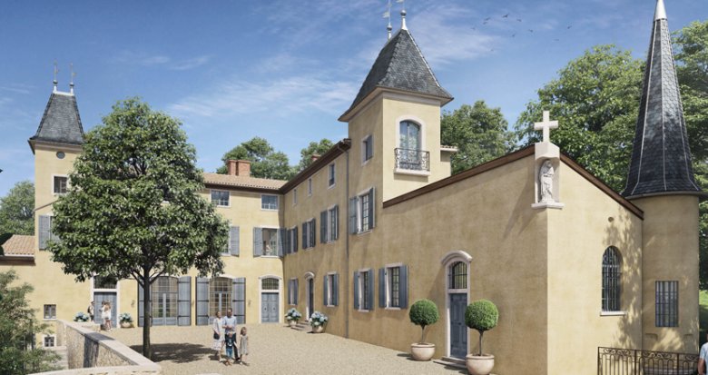 Achat / Vente appartement neuf Couzon-au-Mont-d’Or Monument Historique à 15 min de Lyon (69270) - Réf. 8561