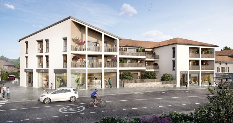 Achat / Vente appartement neuf Craponne proche du centre et du Sentier de l’Yzeron (69290) - Réf. 12617