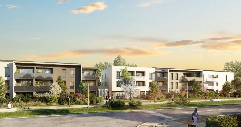 Achat / Vente appartement neuf Feyzin résidence seniors proche Parc de l'Europe (69320) - Réf. 6321