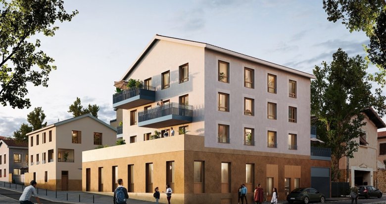Achat / Vente appartement neuf Fontaines-sur-Saône à 20 min des portes de Lyon (69270) - Réf. 12715