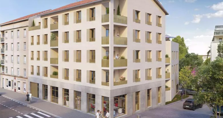 Achat / Vente appartement neuf Fontaines-sur-Saône à 30 min du Parc de la Tête d’Or (69270) - Réf. 13186