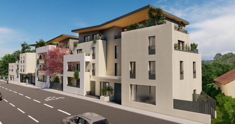 Achat / Vente appartement neuf Fontaines-sur-Saône vues sur les Monts d'Or (69270) - Réf. 9484