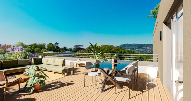Achat / Vente appartement neuf Fontaines-sur-Saône vues sur les Monts d'Or (69270) - Réf. 9484