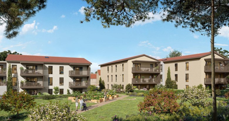 Achat / Vente appartement neuf Genay au coeur du hameau de Proulieu (69730) - Réf. 8223