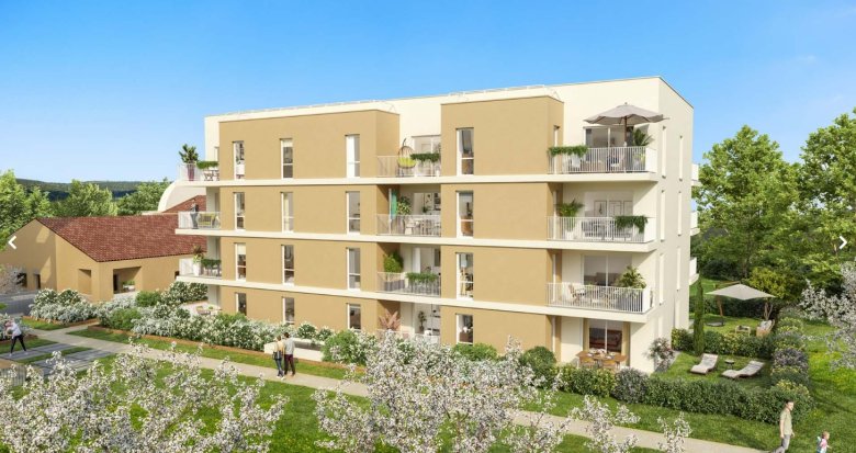 Achat / Vente appartement neuf Gleizé en lisière de Villefranche-sur-Saône (69400) - Réf. 7232