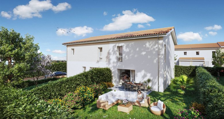 Achat / Vente appartement neuf Haute-Rivoire environnement verdoyant proche de Lyon (69610) - Réf. 8406