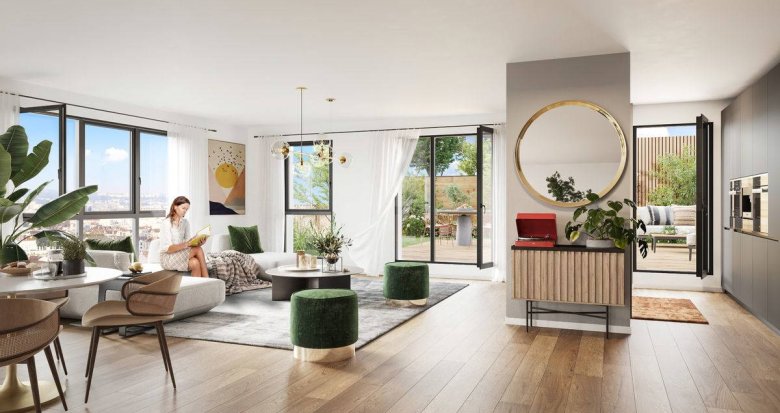Achat / Vente appartement neuf Lyon 03 à 3 min de La Part-Dieu (69003) - Réf. 8415