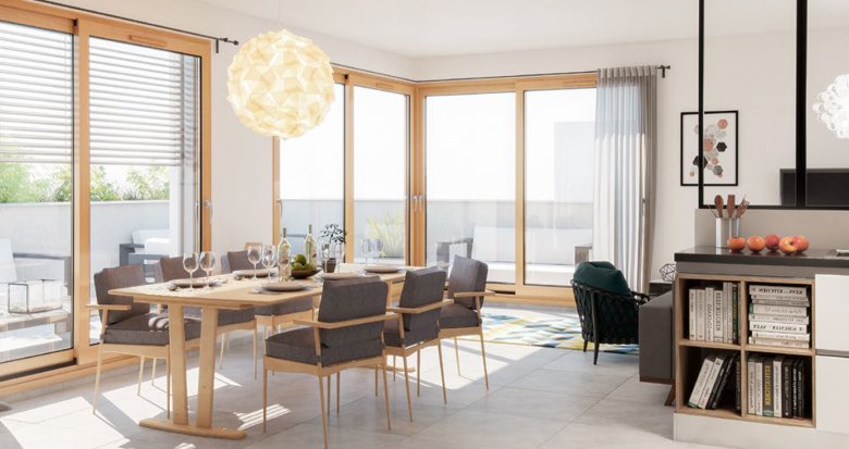 Achat / Vente appartement neuf Lyon 03 secteur Monchat proche Parc Bazin (69003) - Réf. 13731