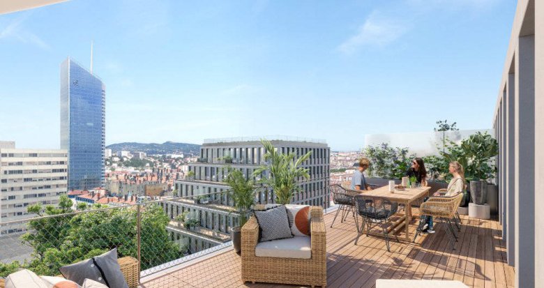 Achat / Vente appartement neuf Lyon 03 secteur Part-Dieu à deux pas de la gare (69003) - Réf. 7571