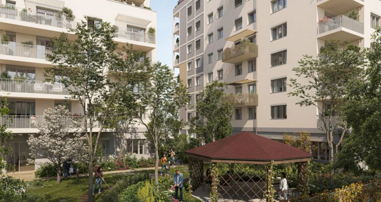 Achat / Vente appartement neuf Lyon 07 secteur Gerland à 4 min à vélo du Métro B (69007) - Réf. 12782
