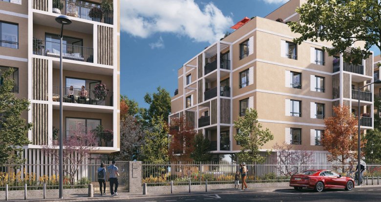 Achat / Vente appartement neuf Lyon 08 à deux pas du tramway T6 et métro D (69008) - Réf. 8159