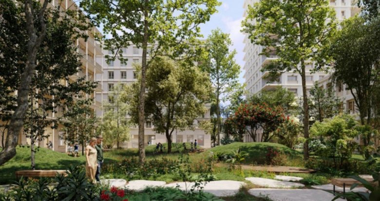 Achat / Vente appartement neuf Lyon 2e secteur Confluence à deux pas des arrêts tram T1 et T2 (69002) - Réf. 13514