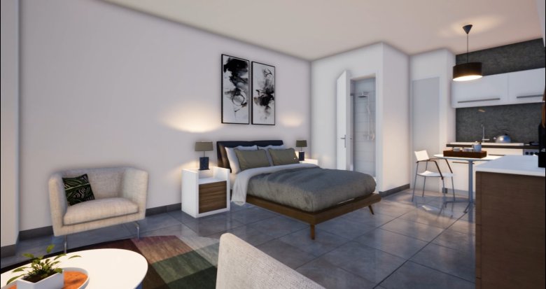 Achat / Vente appartement neuf Lyon 3 proche du tramway T2 (69003) - Réf. 7667