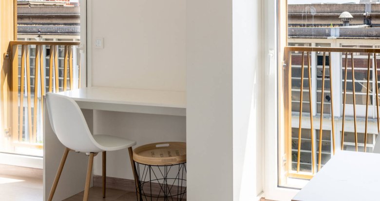 Achat / Vente appartement neuf Lyon 3ème résidence étudiante à deux pas de la gare Part-Dieu (69003) - Réf. 12585
