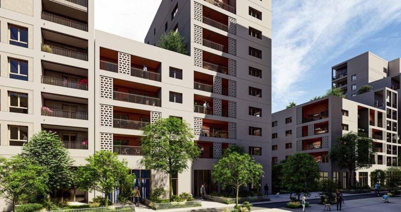 Achat / Vente appartement neuf Lyon 7 à 300m du métro B Jean Jaurès (69007) - Réf. 8085