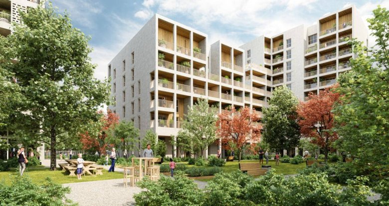 Achat / Vente appartement neuf Lyon 7 à deux pas du métro Place Jean Jaurès (69007) - Réf. 6899